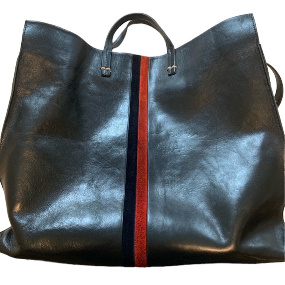 Clare V Black Simple Tote